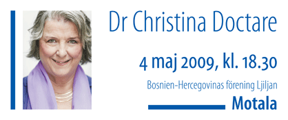 Dr Christina Doctare :: Motala, 4 maj 2009
