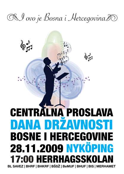 Centralna proslava Dana državnosti BiH / Det centrala firandet av Bosnien-Hercegovinas Nationaldag