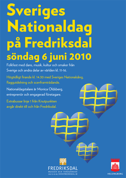 Sveriges Nationaldag på Fredriksdal [PDF file 1 Mb]
