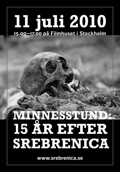 Minnestund :: Folkmordet i Srebrenica · Genocid u Srebrenici