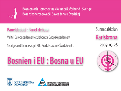 Bilder: Bosnien i EU · Slike: Bosna u EU