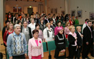 Sveriges och Bosnien-Hercegovinas nationalsånger, BHKRF:s årsmöte 2009 [Foto: Haris T.]