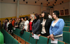 Sveriges och Bosnien-Hercegovinas nationalsånger, BHKRF:s årsmöte 2009 [Foto: Haris T.]