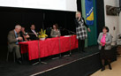 Senada Bešić (Värnamo) & Emina Ćejvan (Karlskrona), Paneldebatten ”Bosnien i EU” [Foto: Haris T.]