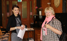 Azra Muranović & Angela Beausang :: Trafficking-konferens [Foto: Haris T.]
